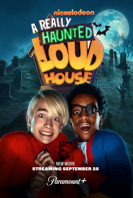 دانلود فیلم خانه تسخیر شده خانواده لاود A Really Haunted Loud House 2023 با دوبله فارسی