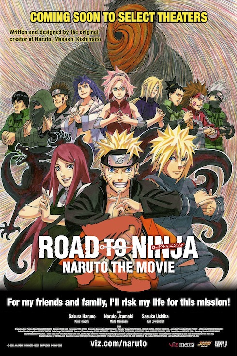 دانلود انیمه مسیر نینجا: فیلم ناروتو Road to Ninja: Naruto the Movie 2012