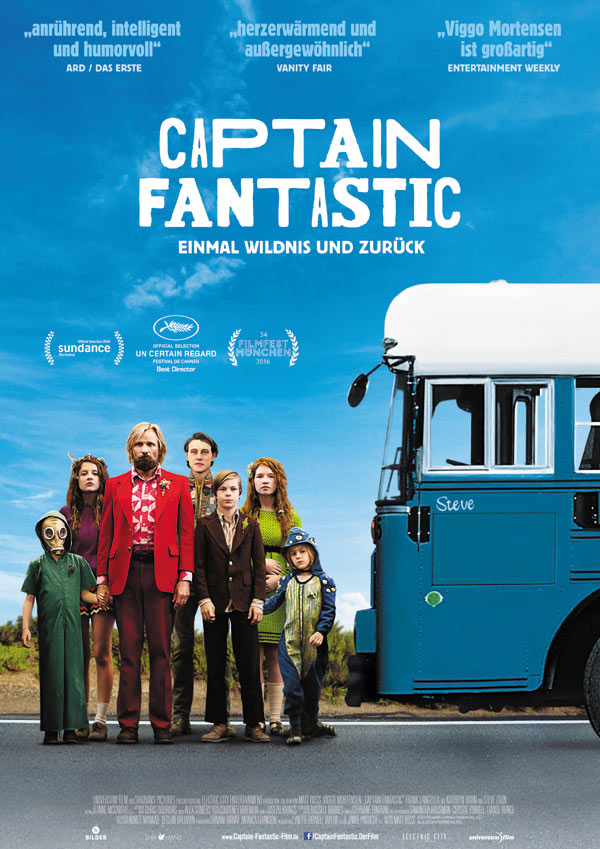 دانلود فیلم کاپیتان فوق العاده Captain Fantastic 2016 دوبله فارسی