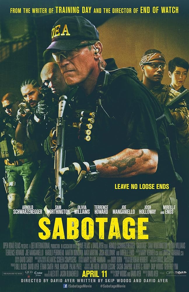 دانلود فیلم سابوتاژ Sabotage 2014 با دوبله فارسی