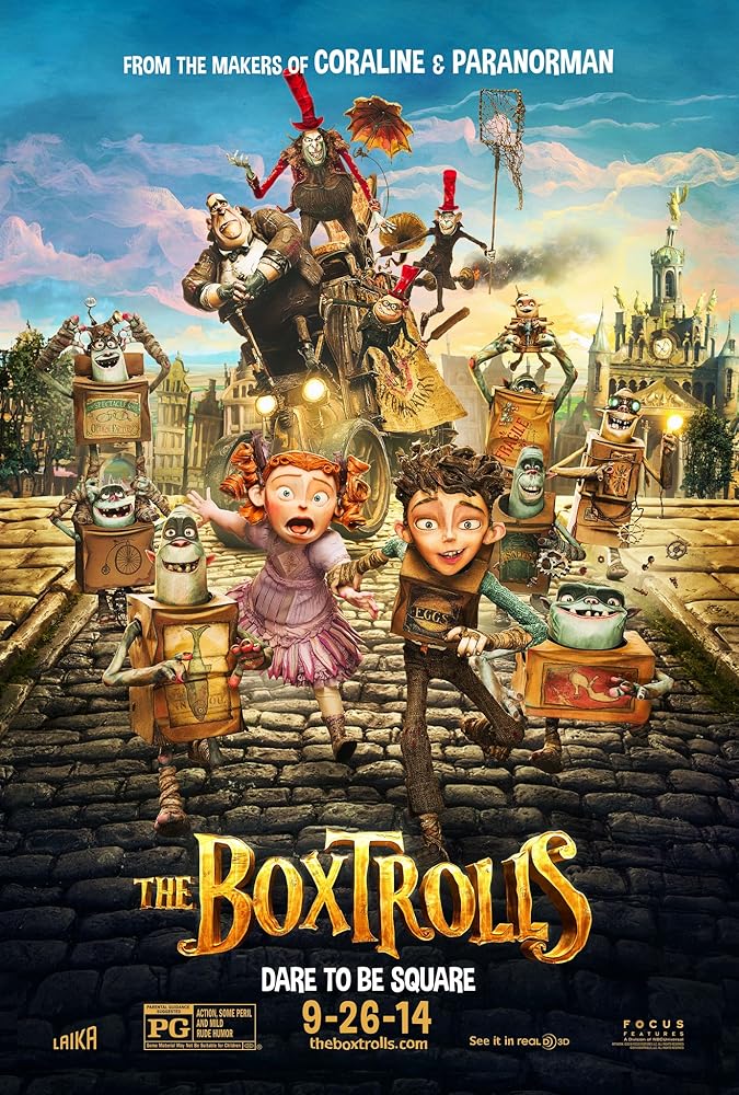 دانلود فیلم غول های پاکتی The Boxtrolls 2014 با دوبله فارسی