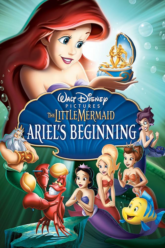 دانلود فیلم پری دریایی کوچولو ۳: سرآغاز آریل The Little Mermaid: Ariel’s Beginning 2008 دوبله فارسی