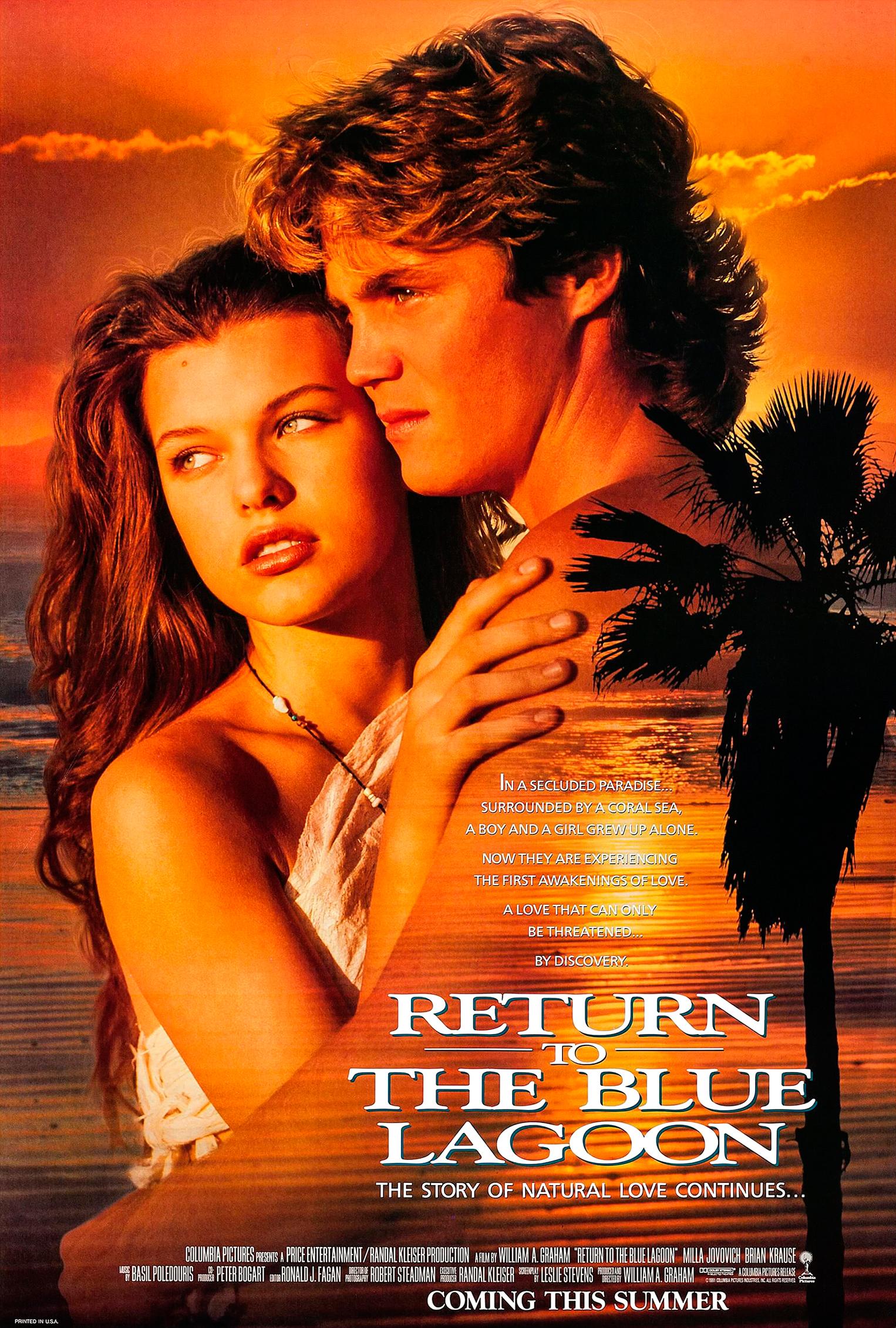 دانلود فیلم بازگشت به مرداب آبی Return to the Blue Lagoon 1991